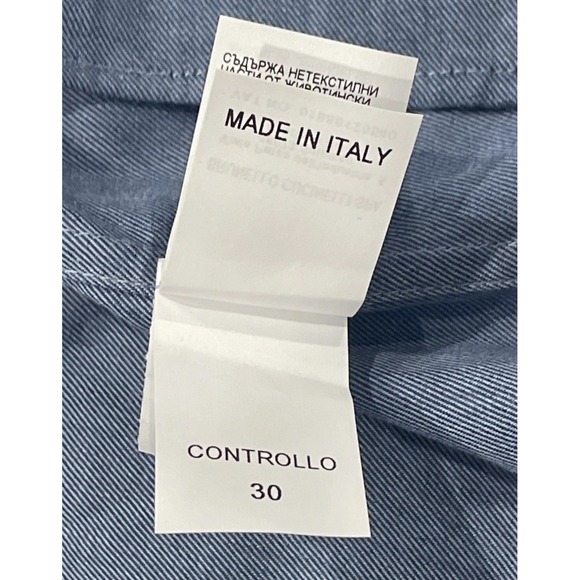 Brunello Cucinelli Basic Fit Button Down Shirt Blue Long Sleeve Luxury Italy Lg‎ - Picture 12 of 16